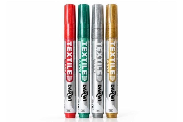 Darwi textile markers - Marqueurs textile : customisez vos vêtements et accessoires avec créativité - 10doigts.fr