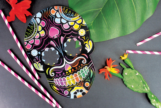Máscaras rascables - Masques créatifs enfants - 10doigts.fr