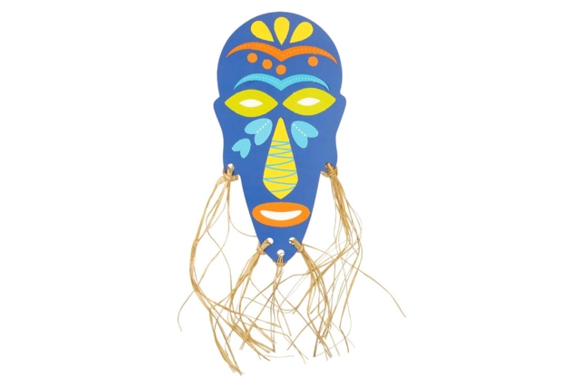blue mask - Masques créatifs enfants - 10doigts.fr