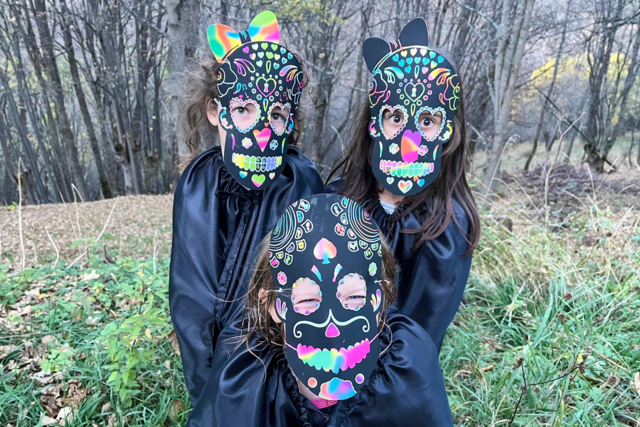 Máscara calaveras instagram9 - Masques créatifs enfants - 10doigts.fr
