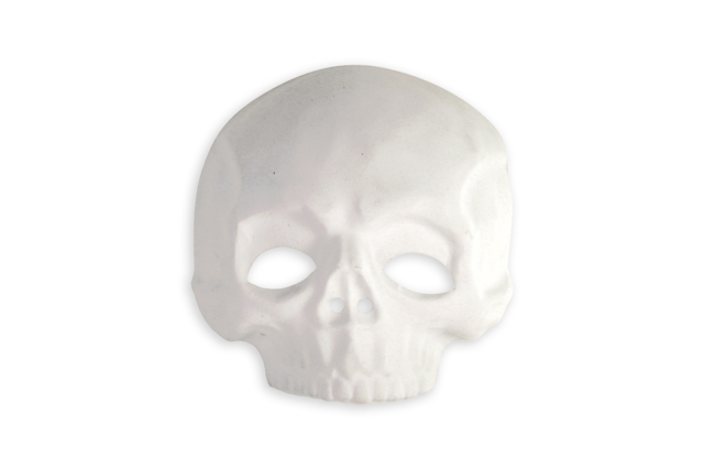 Half Skull Mask - 3 - Creative Masks for Kids - 10doigts.com - Masques créatifs enfants - 10doigts.fr