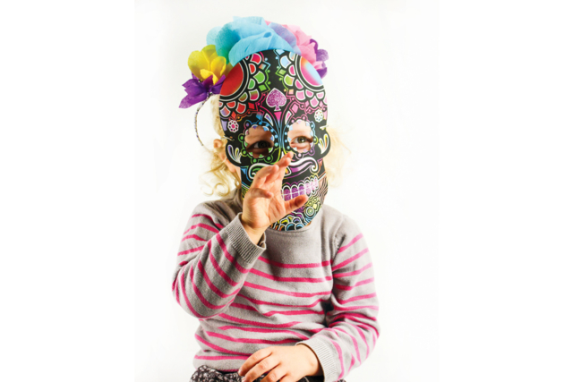 máscara mexicana - Masques créatifs enfants - 10doigts.fr