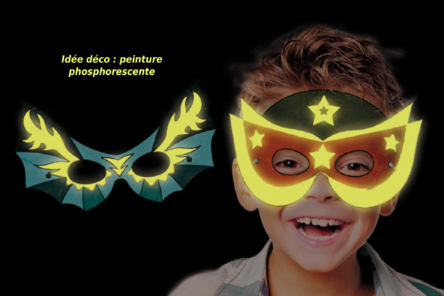 Coloring Masks Superheroes - 4 Designs - 3 - Creative Masks for Kids - 10doigts.com - Masques créatifs enfants - 10doigts.fr