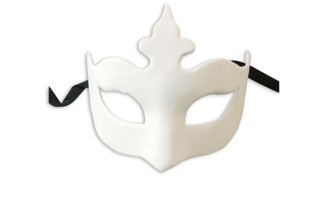Máscara veneciana 'corona' - Masques de Carnaval à décorer, à colorier ou à gratter pour les enfants - 10doigts.fr