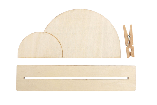 Wood Ladybug Photo Holder - 5 - Wooden Photo Frames - 10doigts.com - Cadres photo en bois à décorer - 10doigts.fr