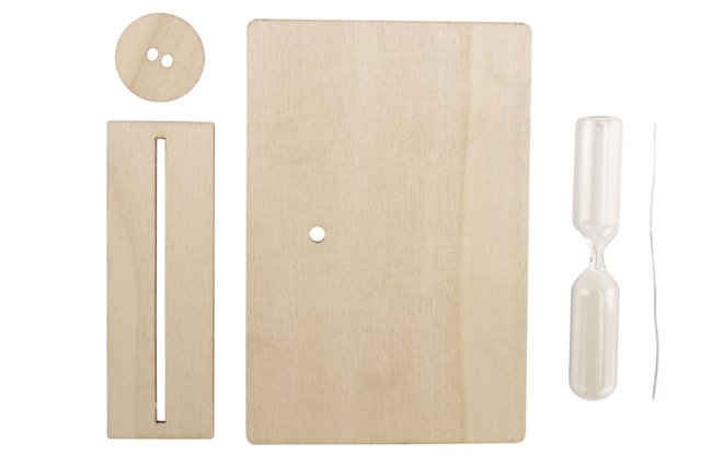 material para reloj de arena a montar - Objets en bois à décorer pour la cuisine - 10doigts.fr