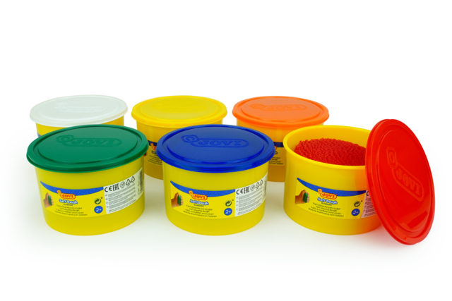 Modeling Dough (from 2 years) - 6 pots of 460 g - 2 - Baby modeling dough - 10doigts.com - Pâtes à modeler bébé - 10doigts.fr