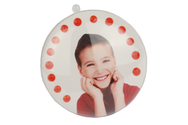 Transparent Plastic Flat Medallion - 5 - Transparent Plastic - 10doigts.com - Plastique Transparent - 10doigts.fr