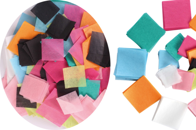 Meli-Melo Tissue Paper - Set of 5000 Squares - 0 - Decoupage Papers - 10doigts.com - Accessoires en papier - 10doigts.fr