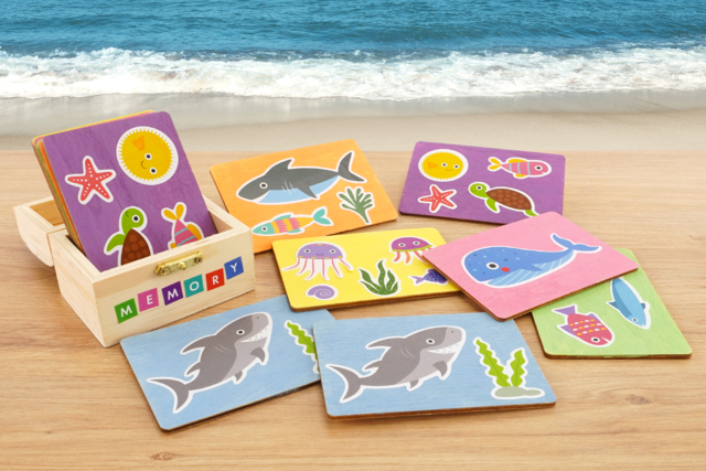 Fun Fish Stickers - 84 pcs - 4 - Animal Stickers - 10doigts.com - Des gommettes animaux pour créer et apprendre dès la maternelle - 10doigts.fr