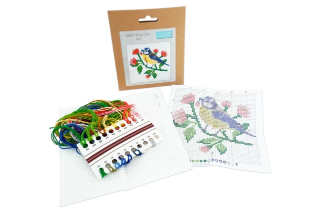 Cross Stitch Kit: Bird - 3 - Sewing Kits - 10doigts.com - Kits Mercerie - 10doigts.fr