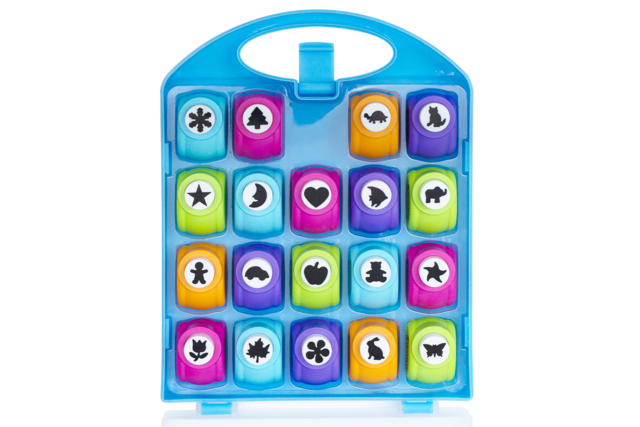 Set of Mini Punches - 19 Pieces - 3 - Fancy Punches - 10doigts.com - Perforatrices fantaisies - 10doigts.fr