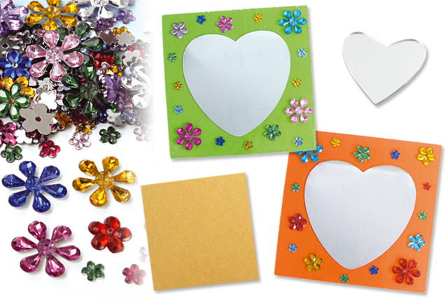 Square Wooden or MDF Support - Shape of Your Choice - 2 - Wooden Shapes - 10doigts.com - Formes en bois à décorer - 10doigts.fr