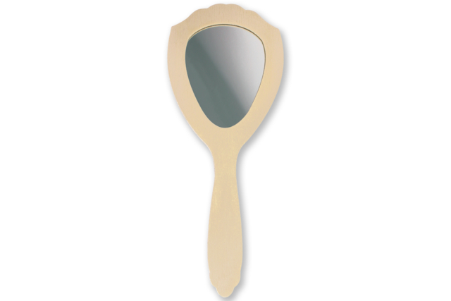 Wooden Princess Mirror - 4 - Decorative Mirrors - 10doigts.com - Miroirs à décorer - 10doigts.fr