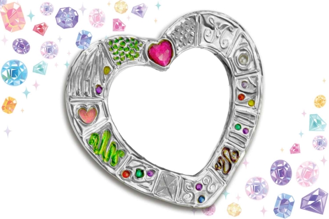 Wooden Heart Mirror - 3 - Decorative Mirrors - 10doigts.com - Miroirs à décorer - 10doigts.fr