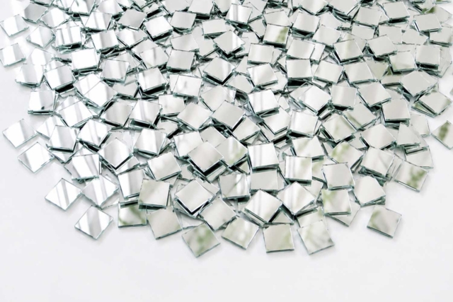 mirrors 300 pcs - Miroirs à coller - 10doigts.fr