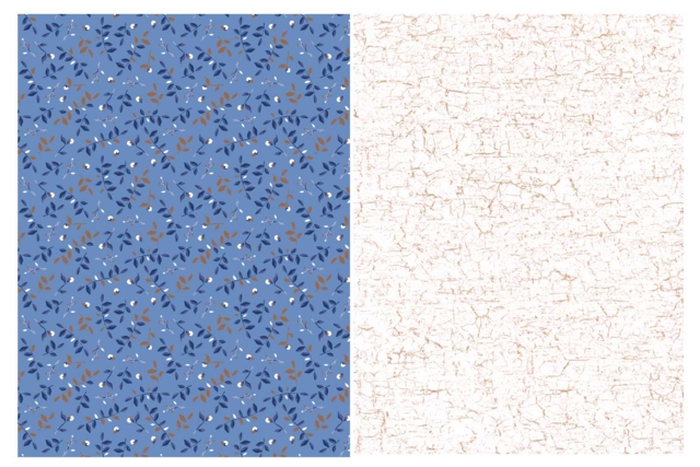Decopatch Mix - 4 Sheets "Shades of Blue" - 4 - Decopatch Papers - 10doigts.com - Papiers Décopatch - 10doigts.fr