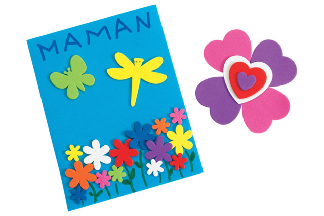 Spring Patterns Soft Rubber - 500 Pieces - 1 - Spring - Summer Theme - 10doigts.com - Thème Printemps - Eté - 10doigts.fr