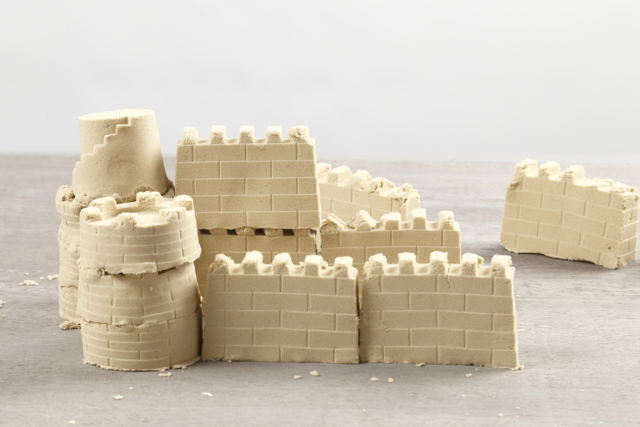 Sandcastle Molds - 2 - Modeling Sand - Molding and Casting - 10doigts.com - Sable à modeler - Modelage et moulage - 10doigts.fr