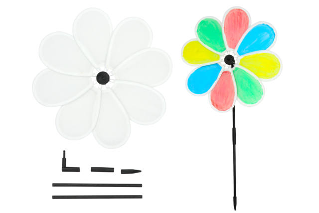 Outdoor Fabric Windmill - 1 - Cotton, Linen - Textiles - 10doigts.com - Coton, lin - Textiles - 10doigts.fr