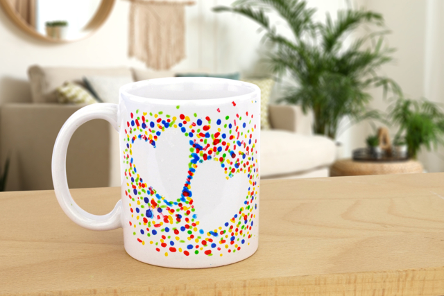 White Ceramic Mug - 3 - Decorative Ceramic Supports - 10doigts.com - Supports en céramique à décorer - 10doigts.fr