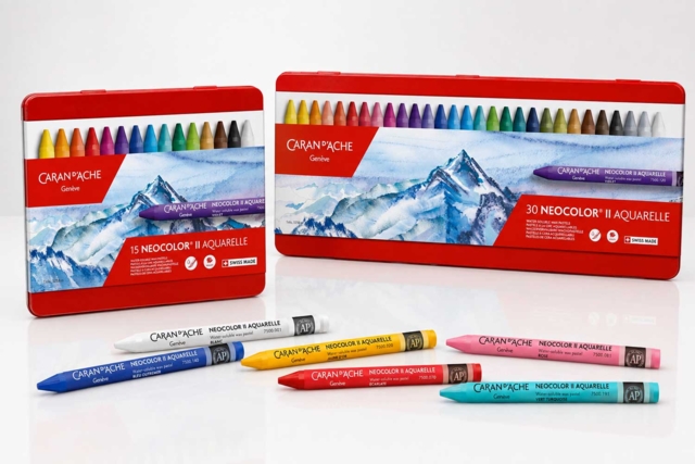 Neocolor™ II Acuarela de Caran d'Ache - Pastels Beaux Arts - 10doigts.fr