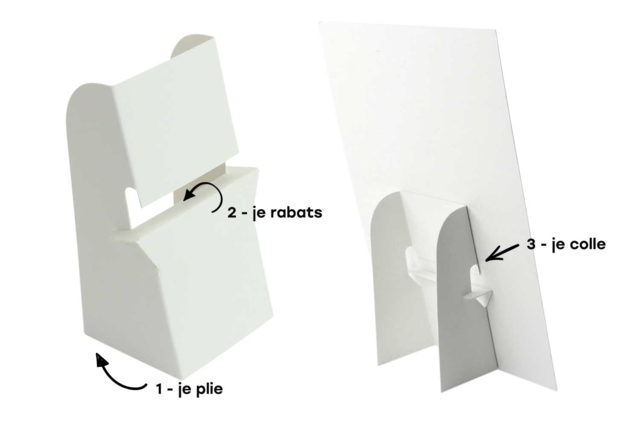 noticia caballete cartón - Kits créatifs Pâques - 10doigts.fr