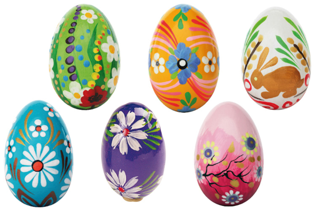 Wood Egg - 2 - Creative Easter Eggs - 10doigts.com - Oeufs de Pâques créatif - 10doigts.fr