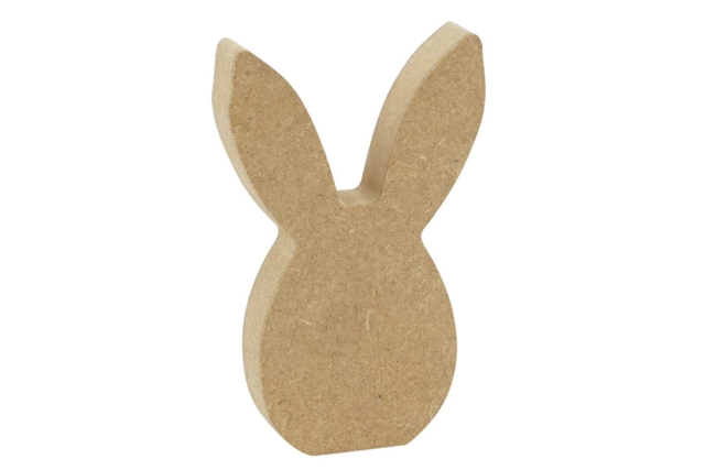 Wooden Rabbit Figurine - 1 - Easter Decor Supports - 10doigts.com - Supports de Pâques à décorer - 10doigts.fr