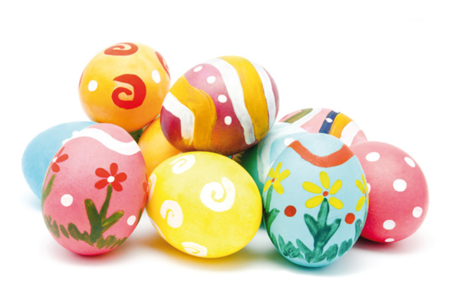 Plastic Eggs 6 cm - 10 Pieces - 2 - Opaque Plastic - 10doigts.com - Plastique Opaque - 10doigts.fr
