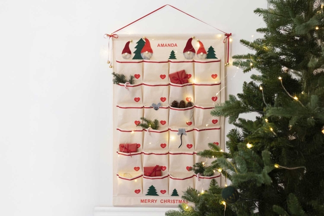 Cotton Hanging Organizer - 5 - Cotton, Linen - Textiles - 10doigts.com - Coton, lin - Textiles - 10doigts.fr