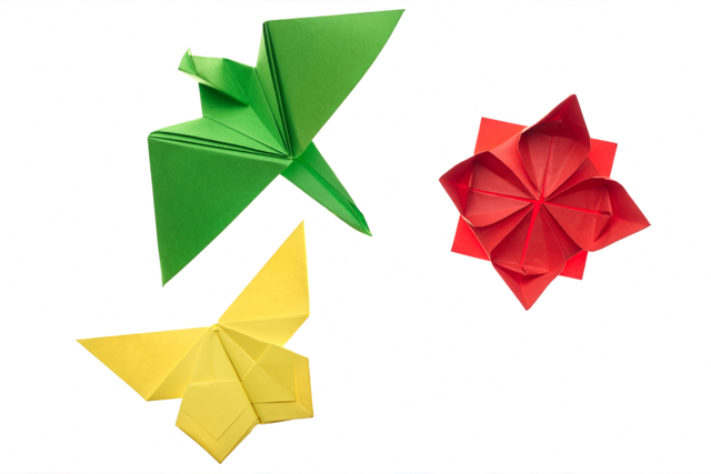 Origami Paper - Classic Colors - 2 - Origami Papers - 10doigts.com - Papiers Origami - 10doigts.fr