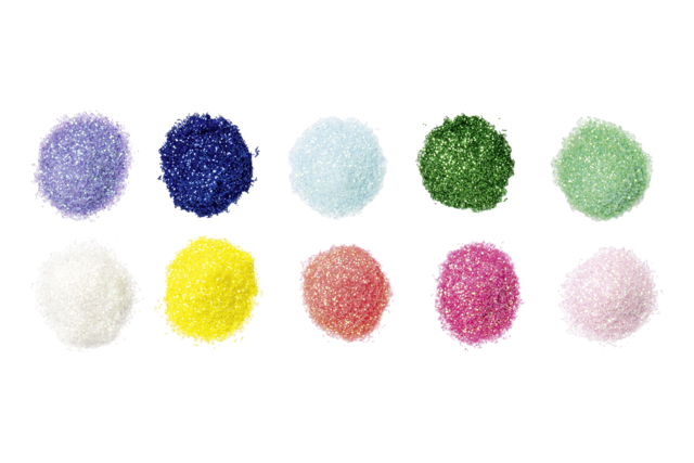 Biodegradable Fine Glitter - Bright Colors - 2 - Glitter - 10doigts.com - Paillettes - 10doigts.fr