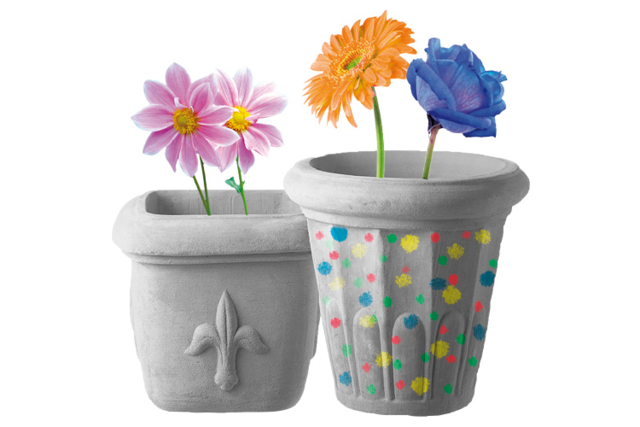 Concrete Effect Modeling Clay - 500 g Block - 2 - Air-Dry Modeling Clay - 10doigts.com - Pâtes à modeler autodurcissantes - 10doigts.fr