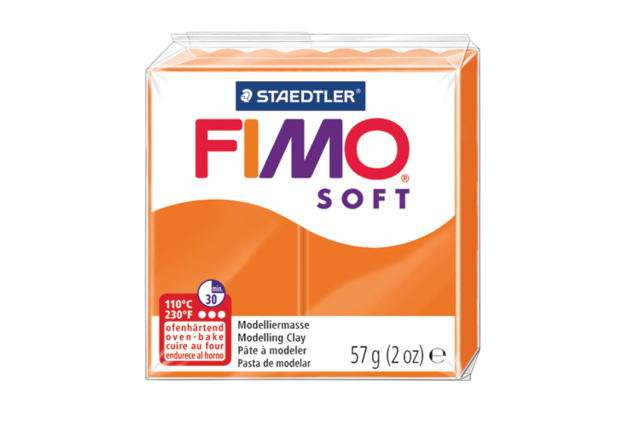 FIMO Soft - Mandarin (42) - 1 - Fimo Clay per Unit - 10doigts.com - Pâte Fimo à l'unité : composez votre palette sur-mesure - 10doigts.fr
