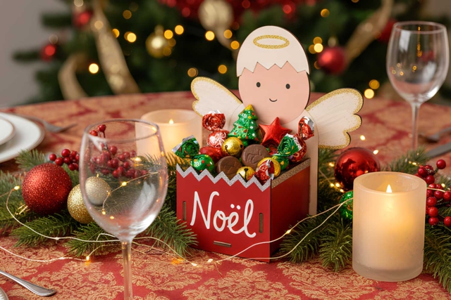 Christmas Angel Basket - Paniers de Pâques - 10doigts.fr