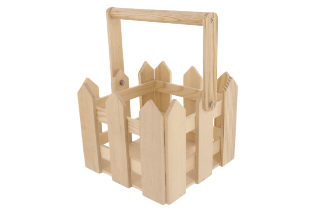 Wooden Basket - 1 - Wooden Baskets - 10doigts.com - Paniers en bois à décorer - 10doigts.fr