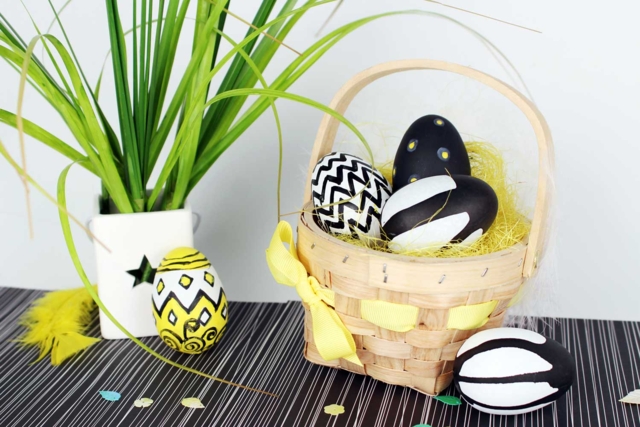 Round Basket Made from Braided Wood Chips - 1 - Wooden Baskets - 10doigts.com - Paniers en bois à décorer - 10doigts.fr