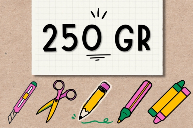 papel de 250 gramos - Papiers Format A4 - 10doigts.fr