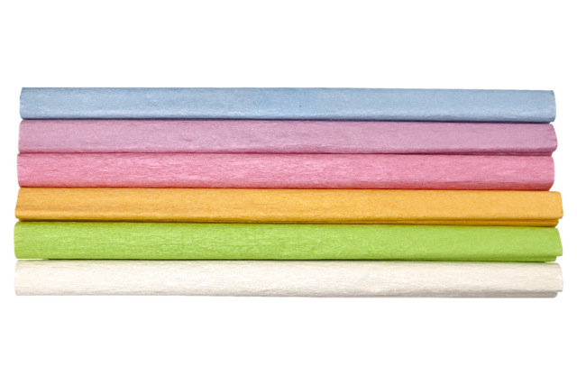 rafia de papel nacarado - Papier crépon - 10doigts.fr