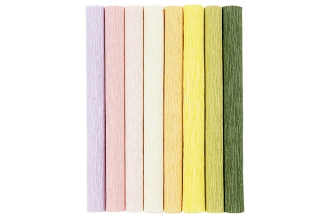 papel crepé pastel - Fleurs en papier crépon : créez des bouquets éternels - 10doigts.fr