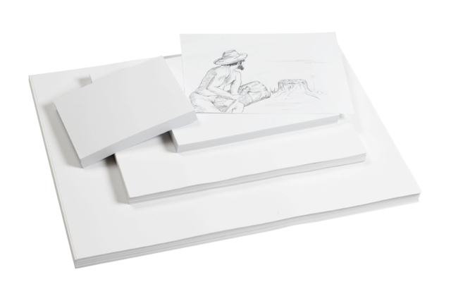 papel de dibujo blanco A2 A3 A4 A5 - Papiers blancs - 10doigts.fr