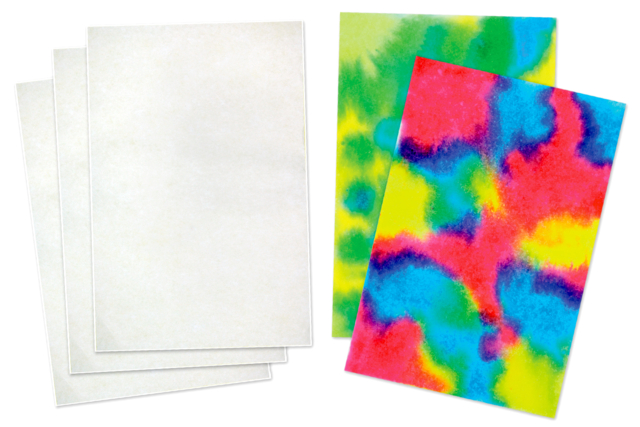 Diffuser Paper Sheets - 1 - Blotting Paper - 10doigts.com - Papier diffuseur : la magie des couleurs qui se mélangent - 10doigts.fr