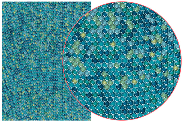 Decopatch Paper Scales - 3 sheets No. 729 - 1 - Decopatch Papers - 10doigts.com - Papiers Décopatch - 10doigts.fr