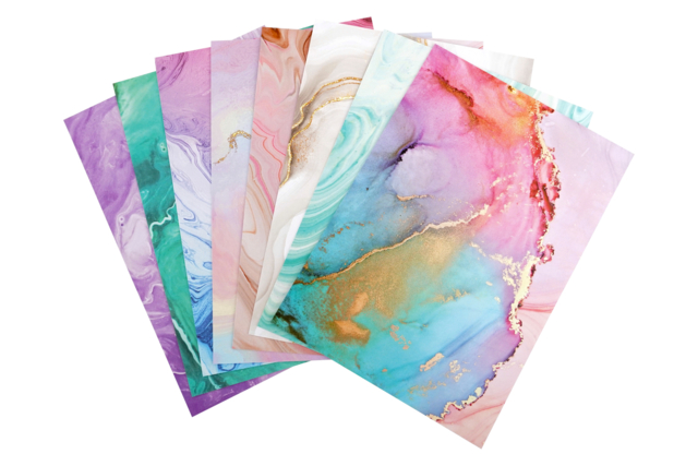 rafia de papel - Papiers à motifs - 10doigts.fr