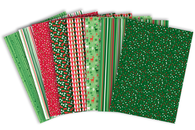 papel glacé NoéL - Papiers créatif de Noël - 10doigts.fr
