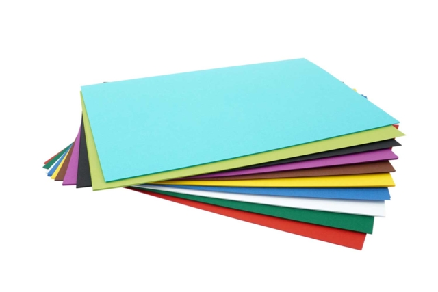 Papel ligero multicolor, formato A4 - 100 páginas - Papiers colorés - 10doigts.fr