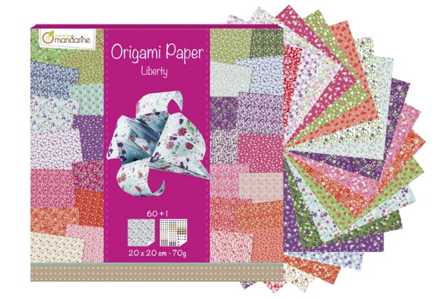 Origami Flower Paper - 60 Sheets - 3 - Origami Papers - 10doigts.com - Papiers Origami - 10doigts.fr