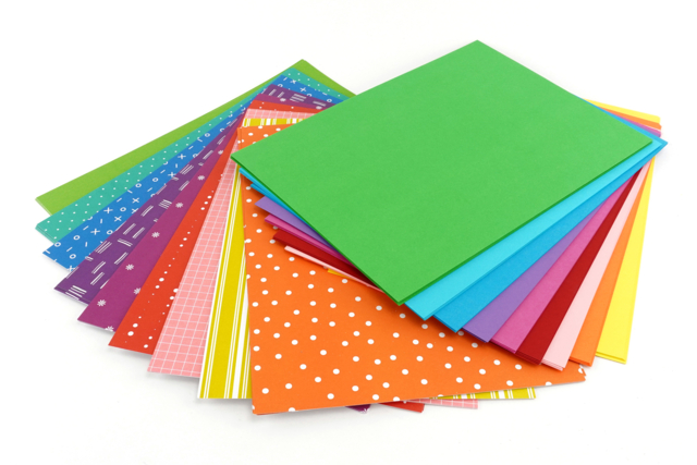 papeles con motivos y papeles lisos - Papiers à motifs - 10doigts.fr
