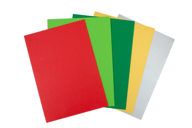 papeles de navidad de colores sólidos - Papiers colorés - 10doigts.fr